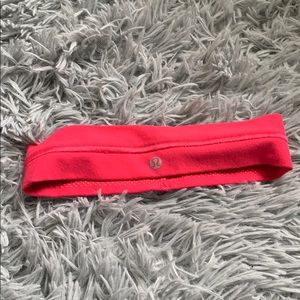 Pink Lulu Lemon Headband